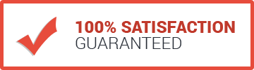 100% Satisfaction Guaranteed